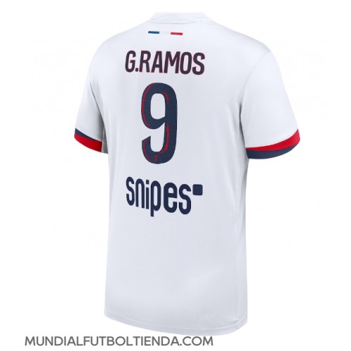 Camiseta Paris Saint-Germain Goncalo Ramos #9 Segunda Equipación Replica 2025-26 mangas cortas